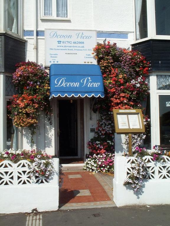 Devon View Guesthouse Swansea Bagian luar foto