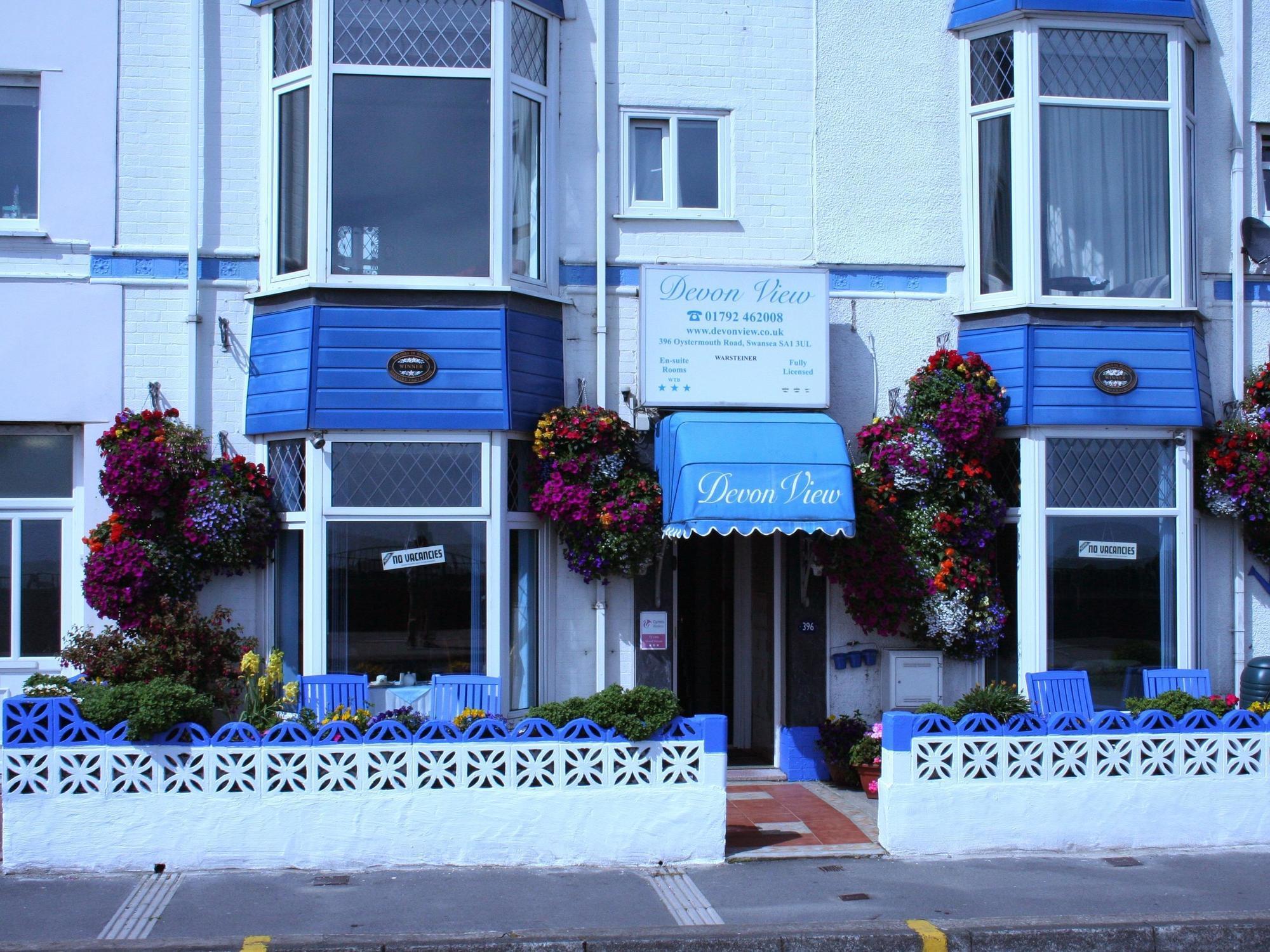 Devon View Guesthouse Swansea Bagian luar foto